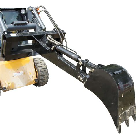 skid steer fronthoe excavator attachment|front hoe skid steer attachment.